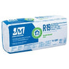 R19 Kraft Batt Fiberglass Insulation, 133.68 Sq. Ft. Coverage, 6.5 x 23 x 93-In.