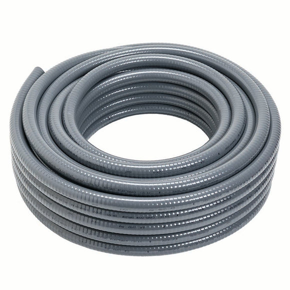 Thomas & Betts 1/2 Inch Gray Liquidtight Flexible Non-metallic Conduit, 100 Foot Coil (1/2 Inch , 100 foot)