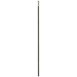 Steel Plant Stake, Green Coated, 6-Ft.