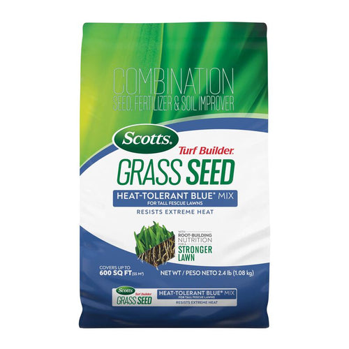 Scotts® Turf Builder® Grass Seed Heat-Tolerant Blue® Mix for Tall Fescue Lawns