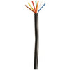 Sprinkler/Irrigation Control Wire, 18/7, Black, 250-Ft.