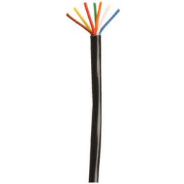 Sprinkler/Irrigation Control Wire, 18/7, Black, 250-Ft.