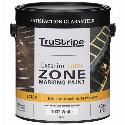 True Value Painter's Select Zone Marking Paint Flat Latex