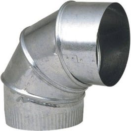 Galvanized Adjustable Furnace Elbow, 5-In., 26-Gauge