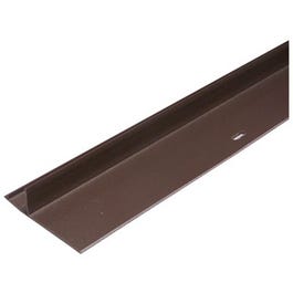 Roof Drip Edge, Brown Vinyl, 10-Ft.