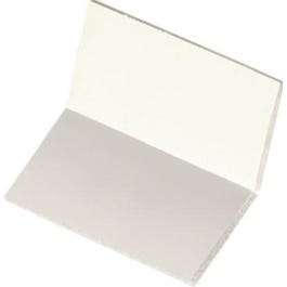 Mounting Strips, Double-Sided Adhesive, White, 1/2 x 1-In., 18-Pk.