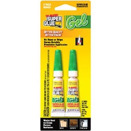 Super Glue, Gel, 2-gm., 2-Pk.