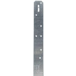 Strap Tie Connector, 16-Ga. Steel, 1.25 x 17.75-In.