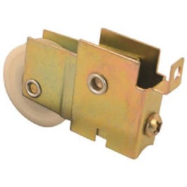 Sliding Glass Door Roller Assembly, 5/16 x 1-1/2-In. Nylon Wheel