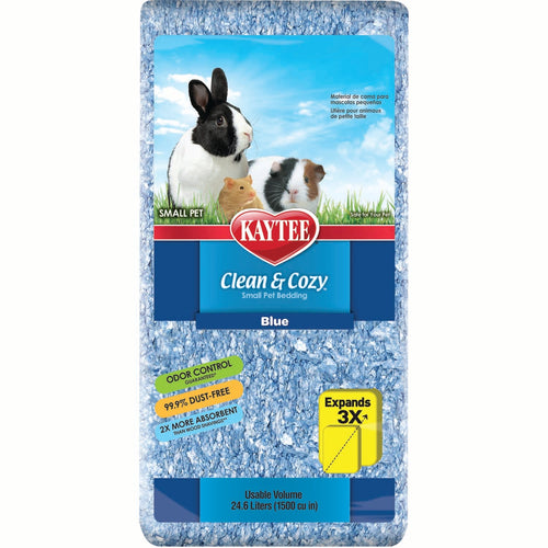 Kaytee Clean & Cozy Small Animal Bedding (24.6L (1500 CU IN), LAVENDER SCENTED)