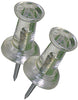 LARGE PACK CLEAR PUSH PINS