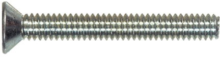 6-32 X 3/4 FLT HEAD PHLPSTEEL MACH SCRW