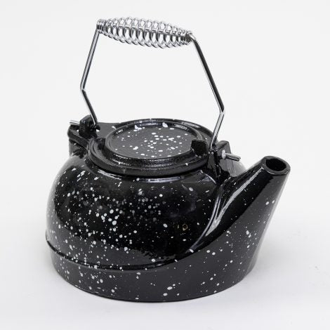 United States Stove Enameled Porcelain Steamer Kettle