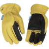 Kinco Hydroflector™ Water-Resistant Premium Grain Buffalo Driver With Double-Palm Glove (Large)