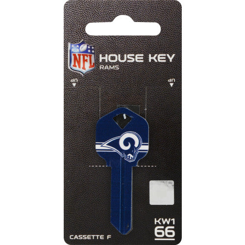 Hillman Group NFL Los Angeles Rams Key Blank Kwikset KW1/66