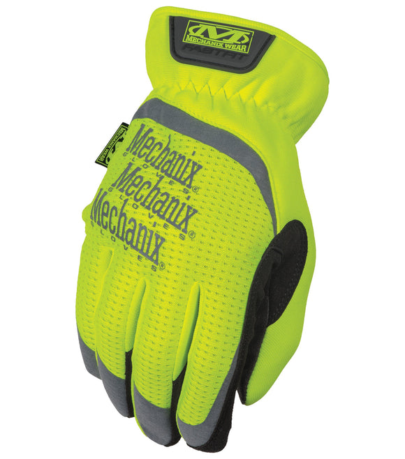 Mechanix Wear High-Visibility Work Gloves Hi-Viz Fastfit® Large, Yellow