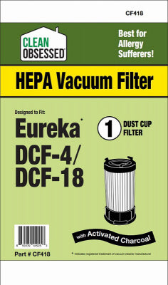 Clean Obsessed Eureka Vacuum Cleaner Filter DCF4/18 HEPA