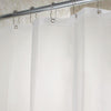 InterDesign Gia 72 In. x 72 In. Clear Vinyl Shower Curtain Liner
