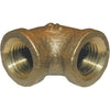 Lasco 1/4 In. FPT X 1/4 In. FPT 90 deg Brass Elbow