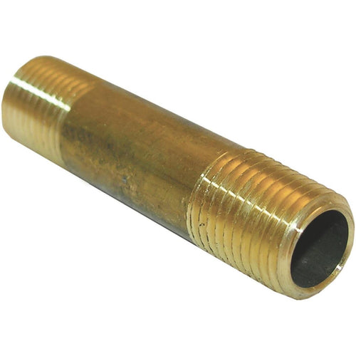 Lasco 1/4 In. x 2-1/2 In. Brass Nipple