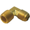 Lasco 3/8 In. M X 1/4 In. MPT 90 deg Flare Brass Elbow