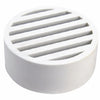 NDS 3 In. White Styrene Deck Drain