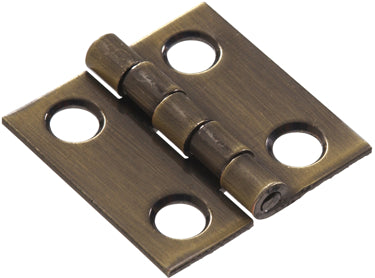 1  ANTIQUE BRASS BROAD HINGE