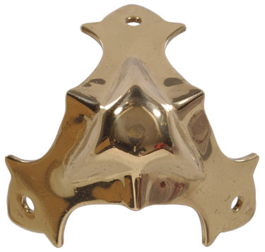 1-1/4  SOLID BRASS DECORATIVE CORNER