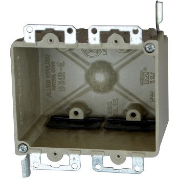 Allied Moulded Prods 9312=EWK Allied Old Work Residential Electrical Box ~ 2 Gang