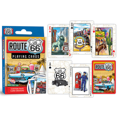 Masterpieces Route 66 Playing Cards