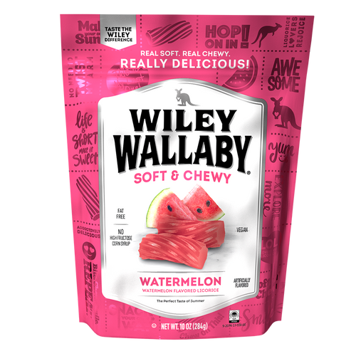 Wiley Wallaby Watermelon Licorice