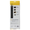 Power Zone 6-Outlet Metal Power Strip w/10ft Cord
