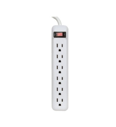 Power Zone Power 6 Outlet Strip with 18