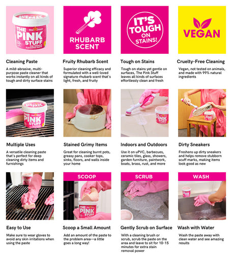 The Pink Stuff Miracle Cleaning Paste