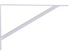 Hillman Group Hardware Essentials Shelf Bracket White (20 x 13)