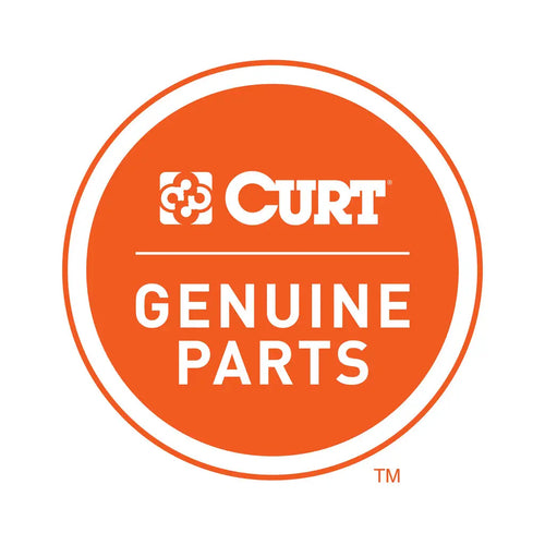 Curt Receiver-Mount Pintle Hook (2 Shank, 10,000 lbs., 2-1/2 Lunette Rings) #48005
