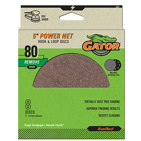 Gator PowerNet 5-in Mesh Sanding Discs