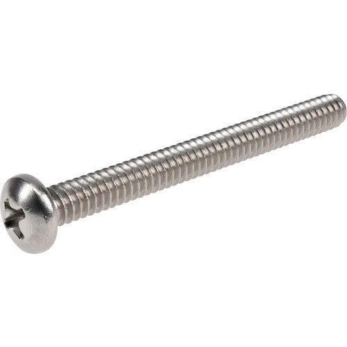 Hillman 18-8 Stainless Steel Pan Head Phillips Machine Screw #10-24 x 2