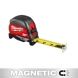 Milwaukee 25ft Magnetic Tape Measure