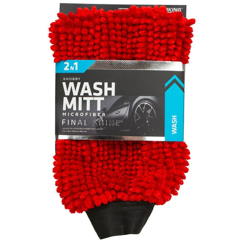 Viking 2-in-1 Knobby Microfiber Wash Mitt