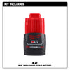 Milwaukee M12™ REDLITHIUM™ CP2.0 Battery Two Pack