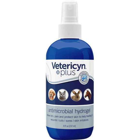 VETERICYN PLUS ANTIMICROBIAL HYDROGEL (8 OZ)