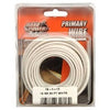 Primary Wire, White, 18-Ga., 33-Ft.