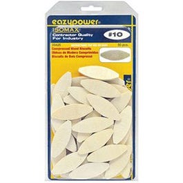 Plate Joiner Wood Biscuits, #10, 50-Pk.