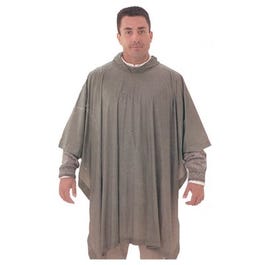 Emergency Poncho, Olive Drab, One Size