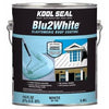 Elastomeric Roof Coating, Blue to White, 1-Gallon