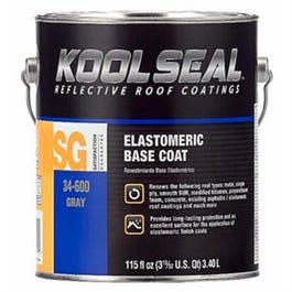 Elastomeric Base Coat, Gray, 1-Gallon