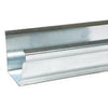 K-Style Gutter, Mill Finish Galvanized Steel, 5-In. x 10-Ft.