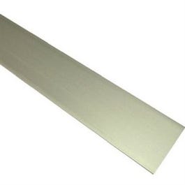 Flat Aluminum Bar, Mill Finish, 1/8 x 1-1/4 x 96-In.