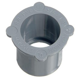 Conduit Fitting, PVC Reducer, Male x Female, 2 x 1-1/2-In.